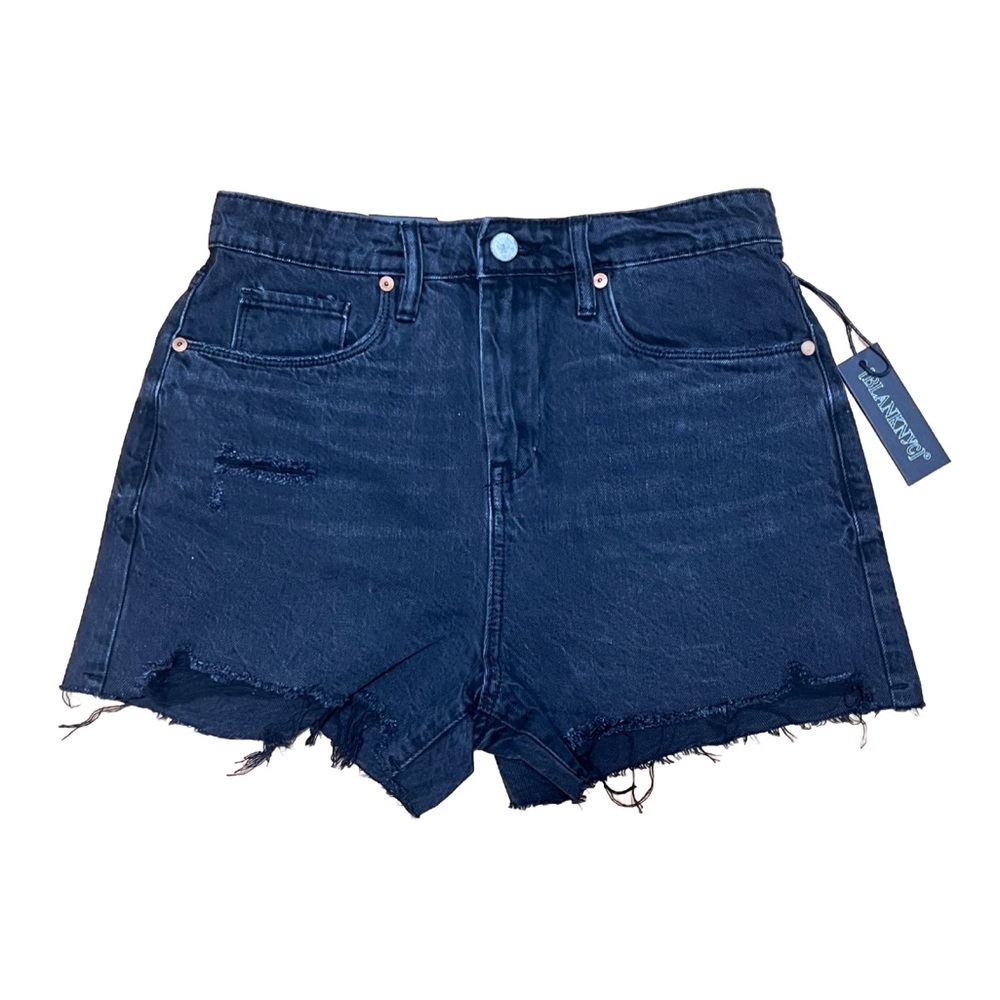 BLANKNYC Black Denim Shorts (26)